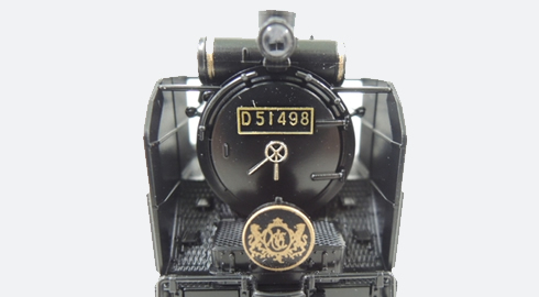 KATOD51形蒸気機関車 498号機正面