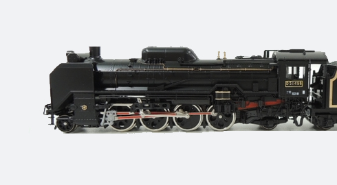 KATOD51形蒸気機関車 498号機側面