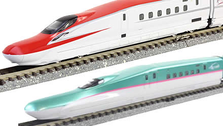 【鉄道模型】E5系「はやぶさ」E6系「スーパーこまち」